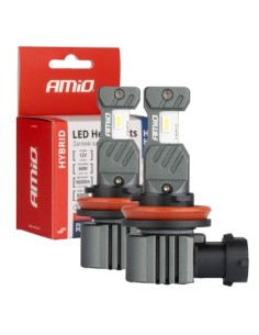 Комплект 2 автомобилни LED крушки H8, H9, H11, H16,...