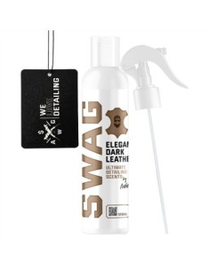 SWAG Elegáns Sötét Bőr Illatú Autóillatosító 150ml