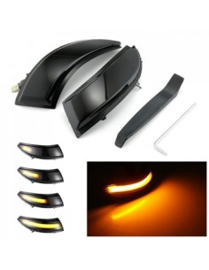 Σετ 2 Δυναμικών LED Δεικτών Καθρέφτη για Renault Clio IV...