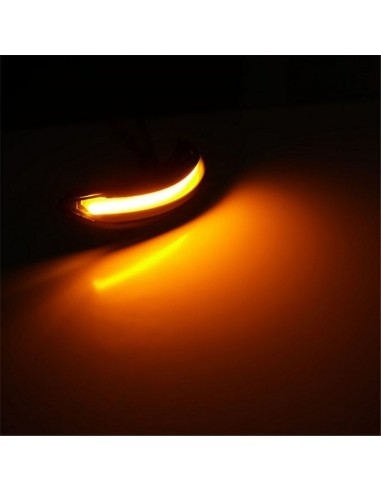 Set 2 Dynamic LED Mirror Indicators for Renault...