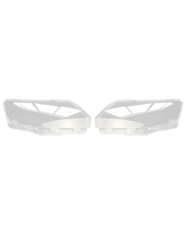 Set of 2 headlight bottles for Skoda Rapid...