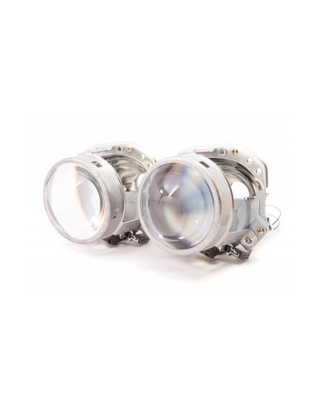 Bixenon projector lenses 3" type Hella EvoX-R E55 H7 for H7 bulbs with xenon, LED or halogen