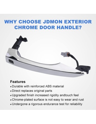 Left Front Door Handle Keyless Entry with...
