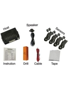 Front and rear parking sensors with 8 sensors and audible... 2