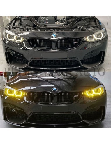 Yellow Module CSL Style Angel Eyes DRL Left for...
