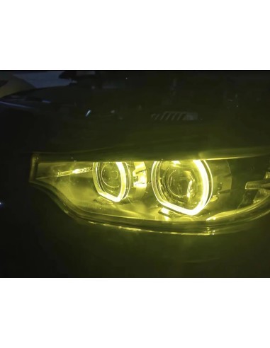 Yellow Module CSL Style Angel Eyes DRL Left for...