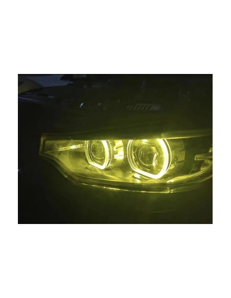 Модул Жълт CSL Стил Angel Eyes DRL Ляв за BMW Серия 4 F32, F33, F36, M3 F80 - 63117493227, 7493227
