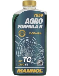2T MANNOL láncfűrész olaj keveréshez AGRO HUSQVARNA- 1L