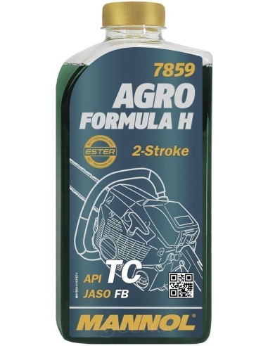 Λάδι αλυσοπρίονου 2T MANNOL για μείξη AGRO...