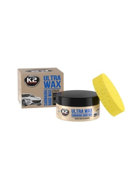 K2 Ultra Wax Carnauba Solid Wax, 250g