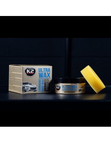 K2 Ultra Wax Carnauba Solid Wax, 250g