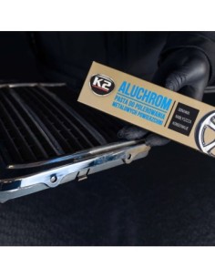 Паста полираща хром и алуминий K2 Aluchrom, 120g 2