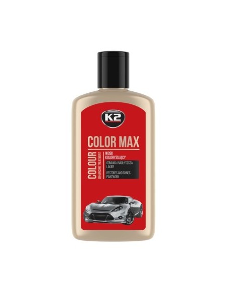 K2 Color Max Vörös Autó Wax, 250ml