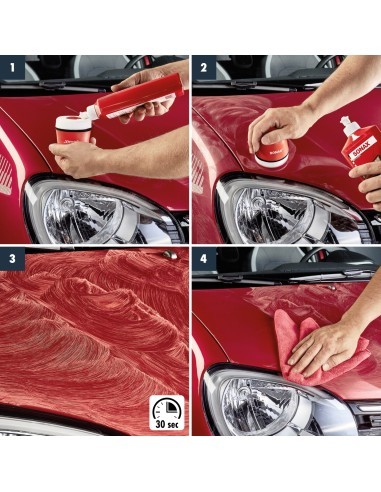 Sonax Nano Pro Wax Polish, Piros, 500ml