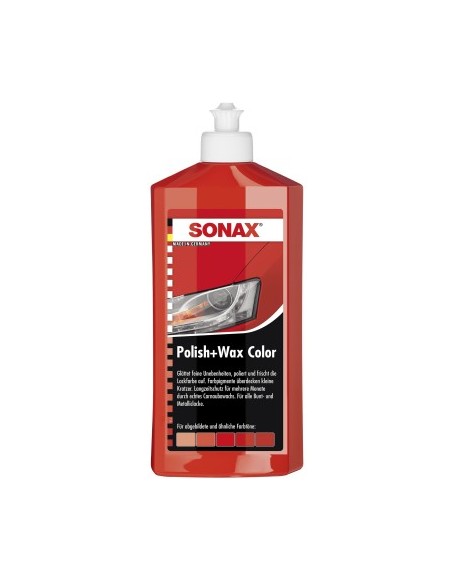 Sonax Nano Pro Wax Polish, Piros, 500ml