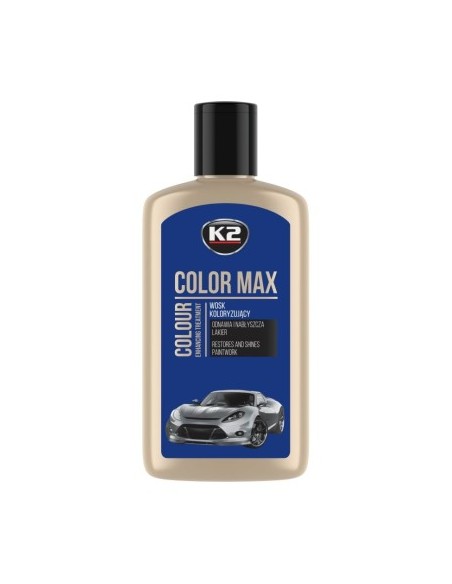 K2 Color Max Kék Autó Wax, 250ml