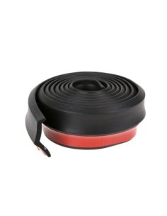 Black rubber extension bar, front, rear or side skirts,...