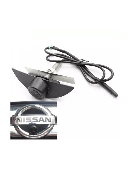 Dedicated front camera for Nissan with logo mount