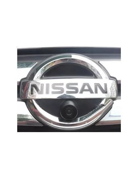 Dedicated front camera for Nissan with logo mount
