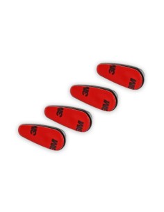 Hooks, plastic car organizers with adhesive tape 4 pcs 2
