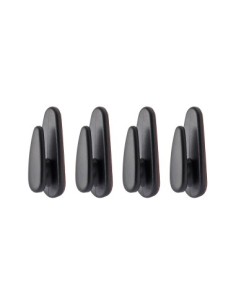 Hooks, plastic car organizers with adhesive tape 4 pcs
