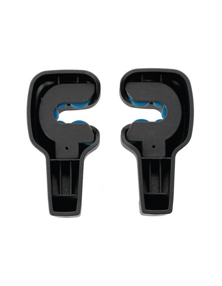 Car Headrest Hook Support Set, 2 pieces, black color