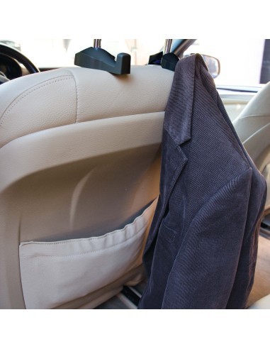 Car Headrest Hook Support Set, 2 pieces, black...