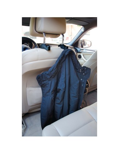 Car Headrest Hook Support Set, 2 pieces, black...