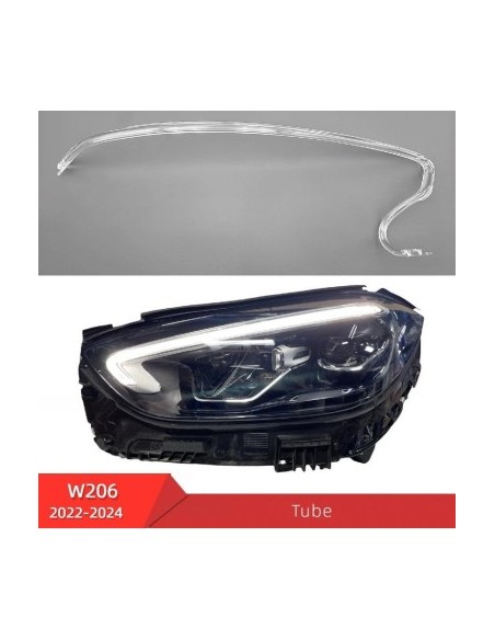 Daytime Running Light Repair Fiber Left Headlight for Mercedes-Benz C Class W206 2021-2027