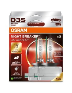 Set 2 Xenon Izzók D3S Osram Xenarc 42V Night Breaker...