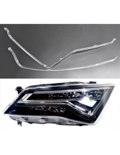 DRL Daylight Repair Fiber Set Left Headlight for Seat...