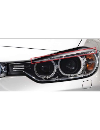 Daytime running light eyebrow repair kit for...