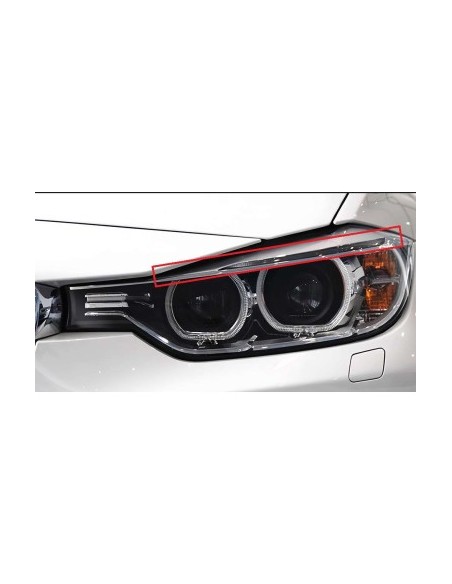 Daytime running light eyebrow repair kit for BMW Series 3 F30, F31 2012-2015