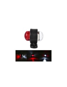LED Φωτεινός Σημειωτής Λευκός, Κόκκινος, 12-24V, 40x50mm 2