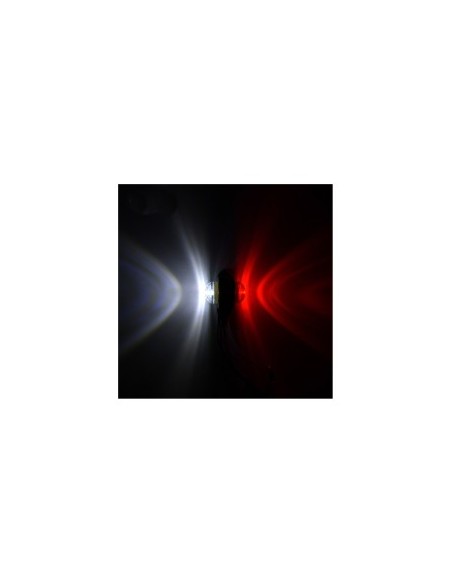 LED Marker Light White, Red, 12-24V, 40x50mm