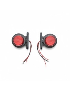 Side Marker Light LED White, Red, 12-24V, 48mm