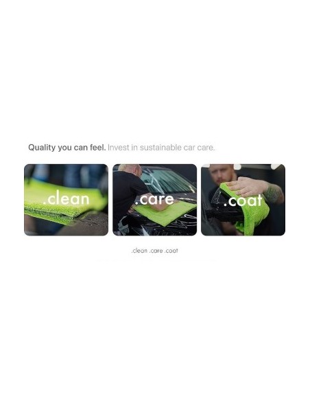 Ultra Absorbent Car Towel Chemicalworkz Shark Twisted Loop Towel, 1400GSM green 40x40 cm