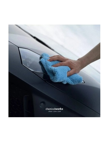 Prosop auto fin Chemicalworkz Edgeless Soft Touch Towel, 500 GSM, 40x40 cm Bleu