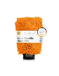 Chemicalworkz Chenille Wash Mitt Orange Microfiber Car...
