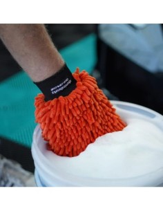 Chemicalworkz Chenille Wash Mitt Orange Microfiber Car... 2