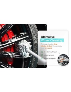 Microfiber Wheel Cleaning Brush Chemicalworkz Flat Wheel... 2