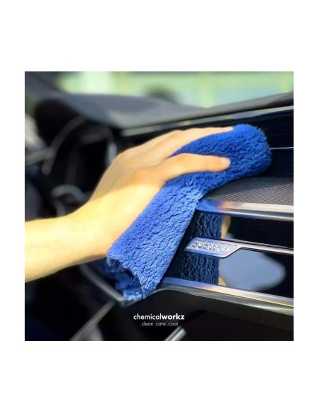 Λάβετε μικροΐνες Chemicalworkz Edgeless Plush Towel 600GSM, 40×40cm Μπλε