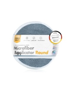 Chemicalworkz Round Microfiber Applicator with finger holder