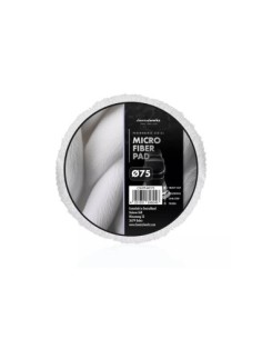 Abrasive polishing disc with microfiber, white...