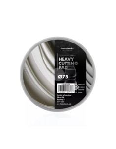 Chemicalworkz Heavy Cutting Pad 75MM Grey Abrasive Polish...