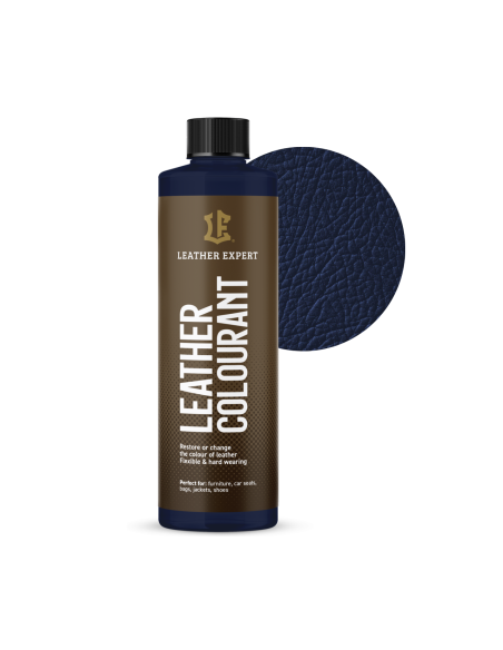 Dark Blue Leather Paint LEATHER EXPERT Leather Colourant 250ml