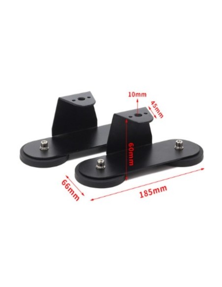 Set of 2 magnetic mounts for Led Bar installation, strength 80kg, diameter 66mm, screw M6