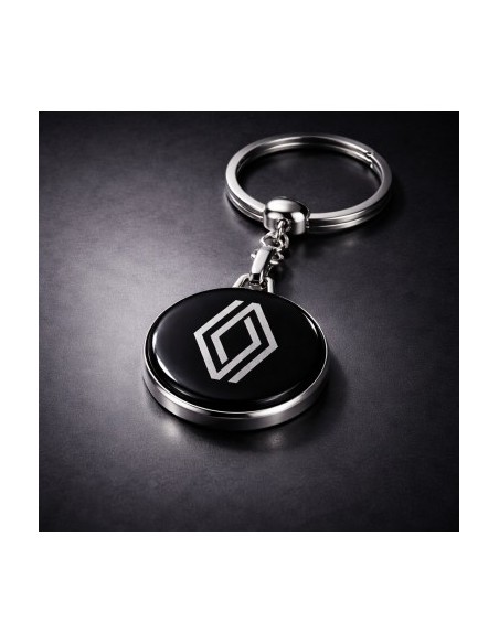 Premium keychain dedicated to Renault, Black