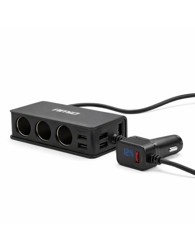 Extension socket with fast charger with 3x...