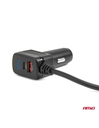 Extension socket with fast charger with 3x...